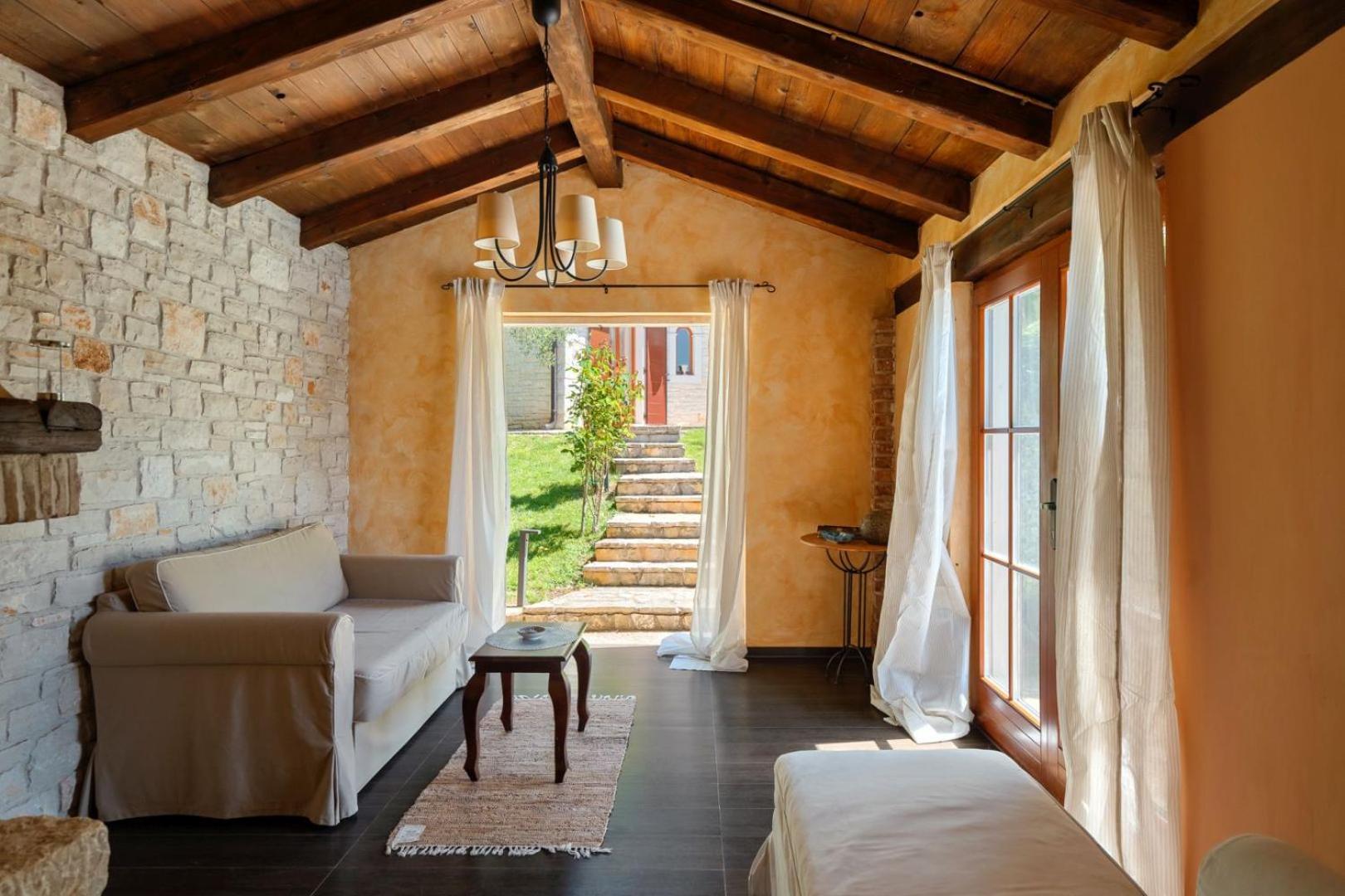 Rustic Villa Cehici With Pool In Sveti Lovrec Jehnici Экстерьер фото