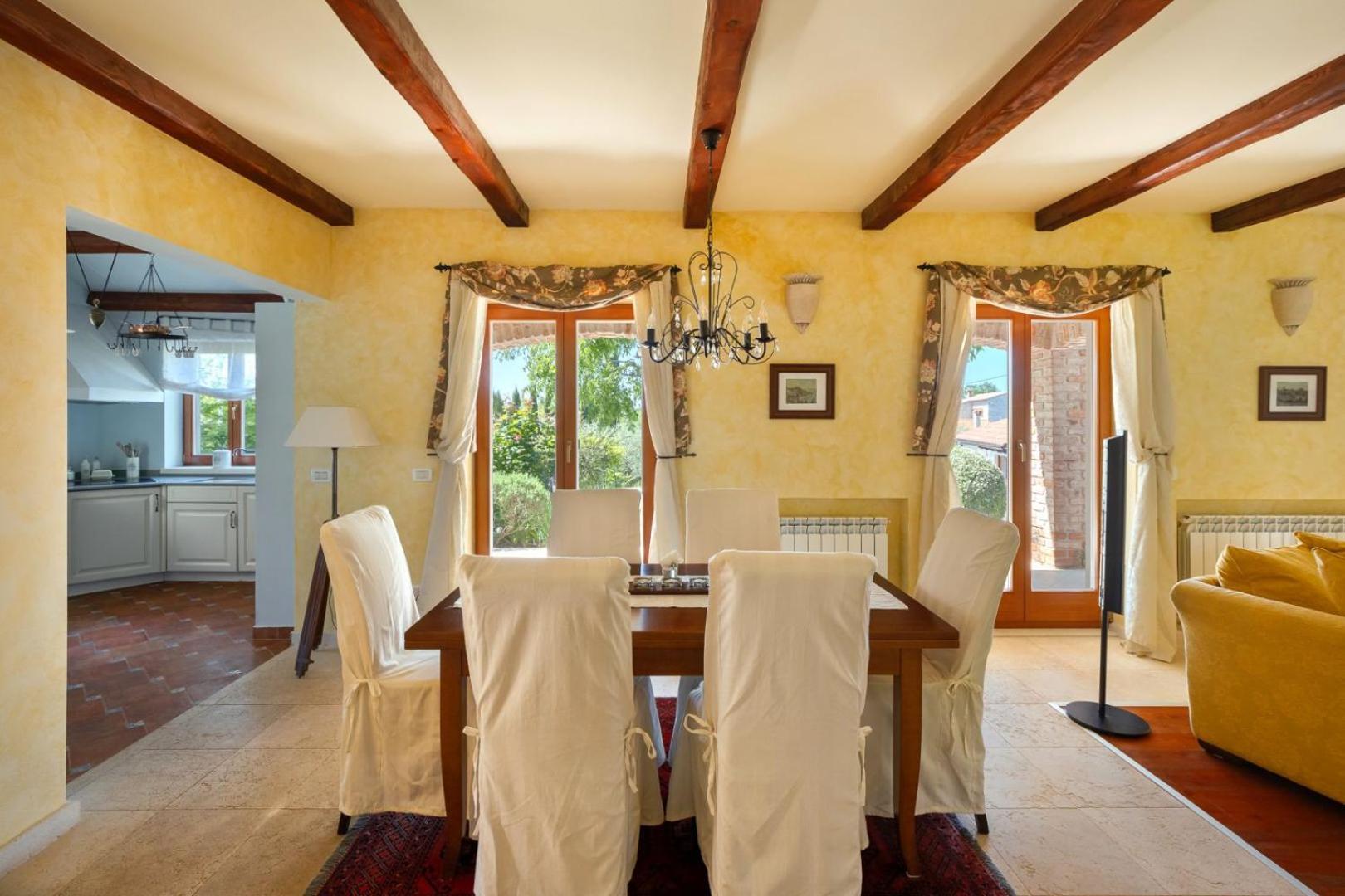 Rustic Villa Cehici With Pool In Sveti Lovrec Jehnici Экстерьер фото